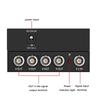 Metal Housing AHD CVI TVI BNC Video Distributor Unit Supports Various Camera Associations With 1 Input And 4 Outputs