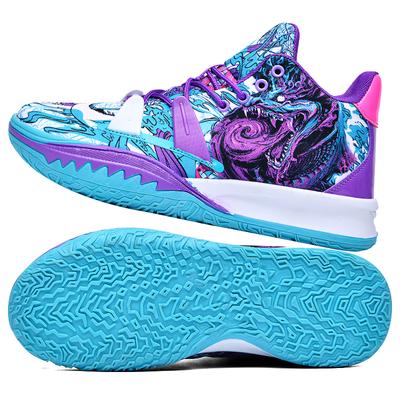 Sapatos de Basquete Masculinos Antiderrapantes Respiráveis Tênis Outdoor Moda Graffiti Sapatos de Treino Esportivo para Corrida Caminhada