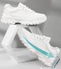 Men's 8cm Height Increasing White Breathable Casual & Running Shoes
