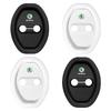 4Pcs Car Door Stopper Cover Door Lock Protective Covers For Skoda Octavia Superb Rapid Kodiaq Karoq Fabia Kamiq Roomster Citigo