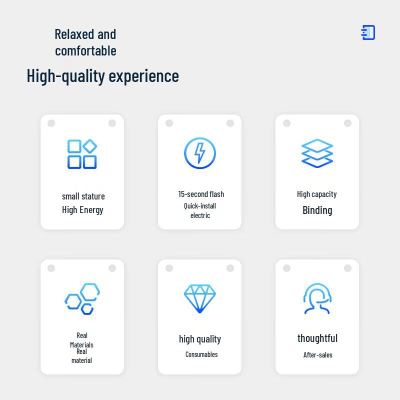Deli Manual Financial Binding Machine CN plug (adapter included)