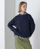 Avirex DAILY Rundhalsad Långärmad Tröja Marinblå (783-3932002), Herr 2XL, (Storlek 120)