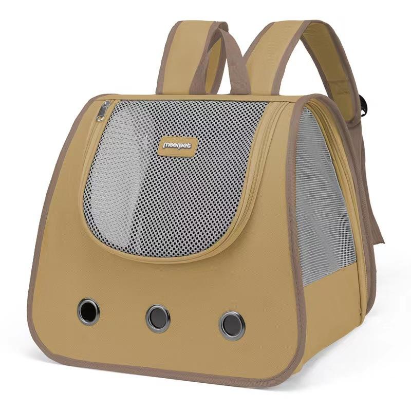 Breathable Cat Bag Folding Portable Pet Carriers Bag for Small Dog Puppy Cat Backpack Shoulder Bag Pet Transportation