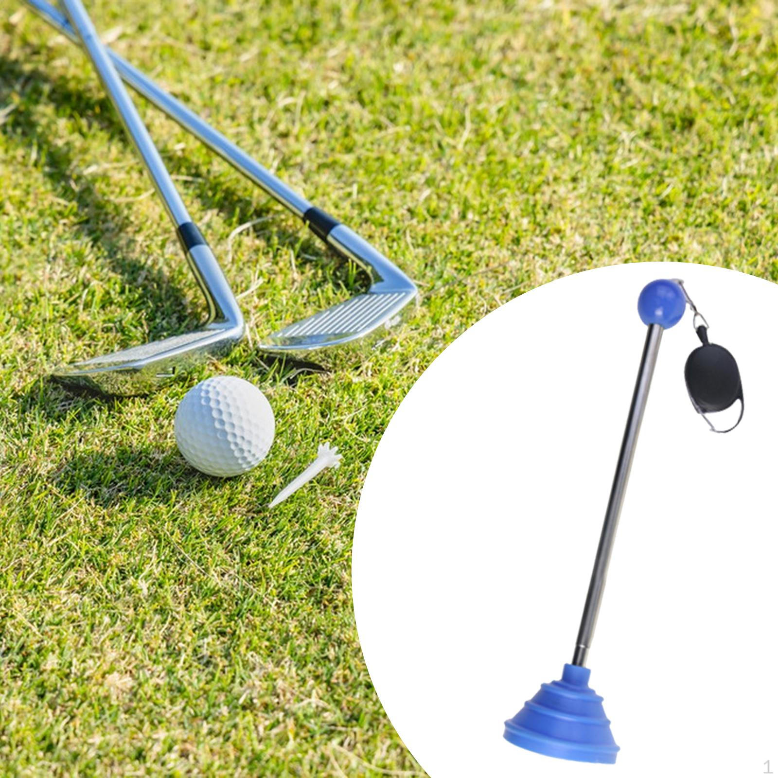 

Golf Ball Retriever Pickup Portable Lightweight Multipurpose Supplies Sucker Tool синій