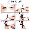5/10/20 Silicone Cable Ties,Cord Organizer,Cable Straps,Reusable Cord Ties,Travel Cable Organizer ,Cute Elastic Tie, Wire Ties