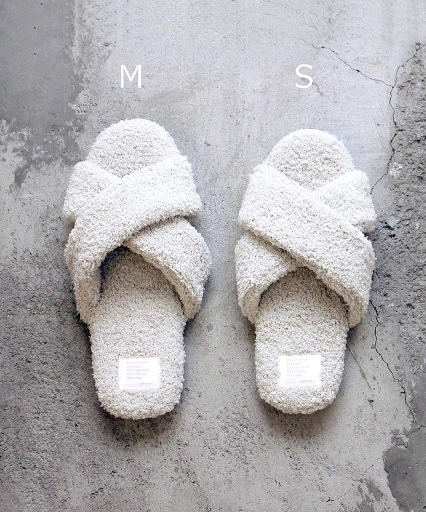 Sarasa Design Terry Cloth Room B2C Pile Antibacterial and Odor Resistant Sizes cm and Men's Slippers, Cloth, (Warm Gray, 23.0 24.0 cm)