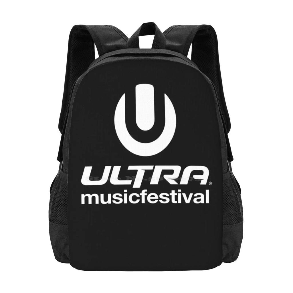 Ultra Hot Sale Backpack Fashion Bags Umf Ultra Music Festival Edm Electronic Electro