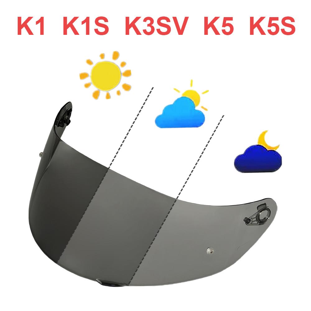Helmet Visor For AGV K1 K1S K6 K6S K5 K5S New K3 E2206 Pista Pista GPRR Helmet Face Shield