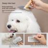 Bamboo Pet Comb for Loose Hair Removal - Ideal for Fluffy Dogs and Cats