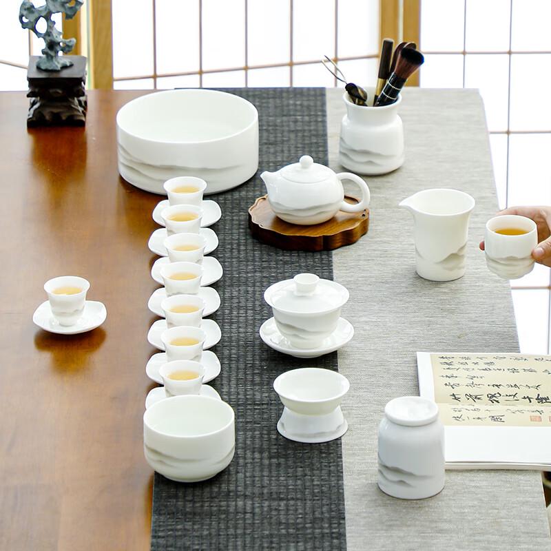Su Shi Ceramic Far Mountain Kung Fu Tea Set
