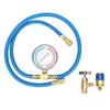 AC Maintenance AC Recharge Hose Quick Connector Pressure Gauge Hose
