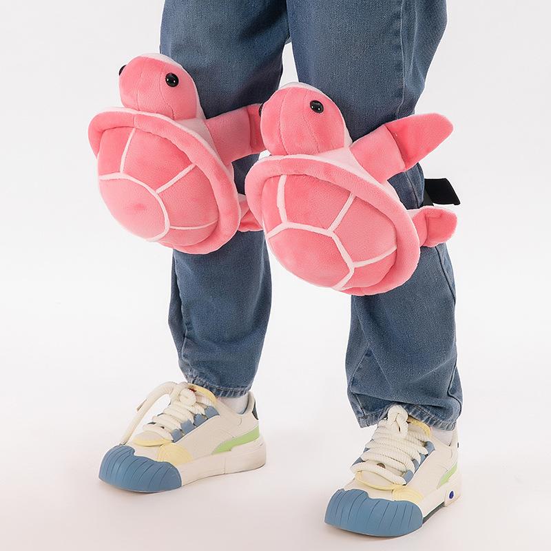 Zimní lyžařské ochranné vybavení Želva plyšová hračka Prdící polštář Měkké roztomilé hnědé medvídě Chrániče kolen Chránič kyčlí Lyžařská protipádová podložka