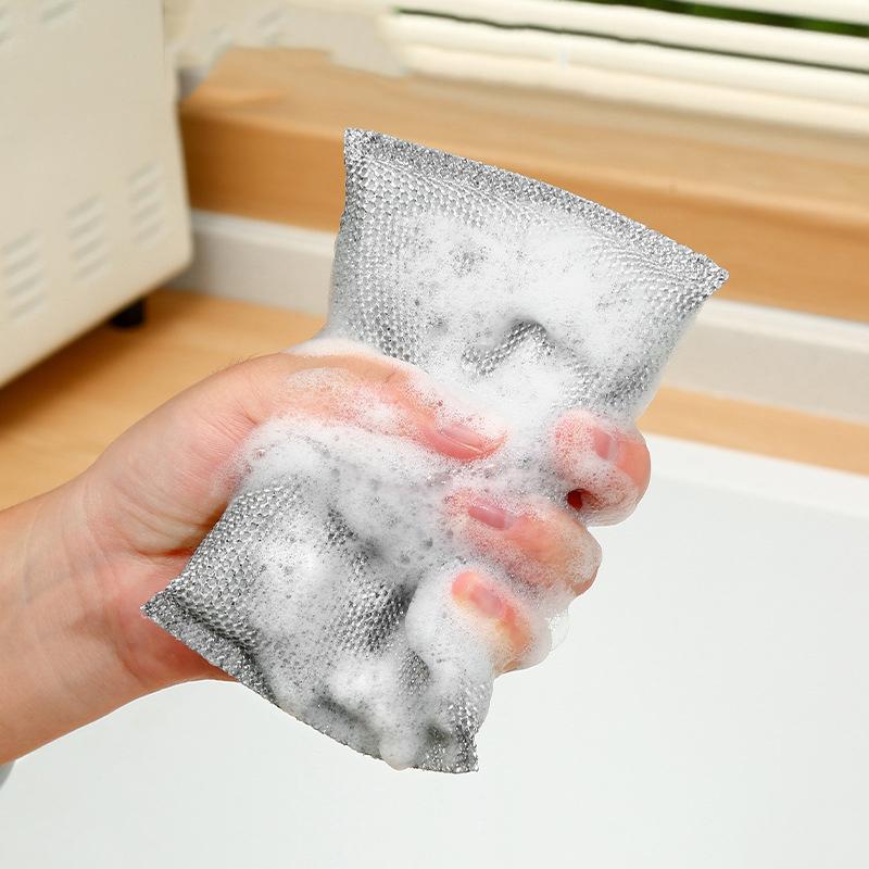 10er-Pack Küchenspülschwämme & -tücher - Reinigungspads, die Kochgeschirr und Küchenoberflächen nicht zerkratzen....