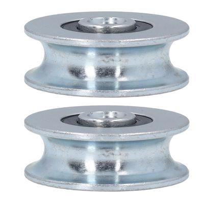 Pulley Wheel 40mm Outer Diameter 8mm Center Hole Diameter Alloy Steel Pulley Rolling Bearing Wheel Pulley Bearing Roller