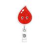 New Style Cute Cartoon Retractable Nurse Badge Reel Clip Badge Holder Students Doctor ID Card Holder Keychain Gift