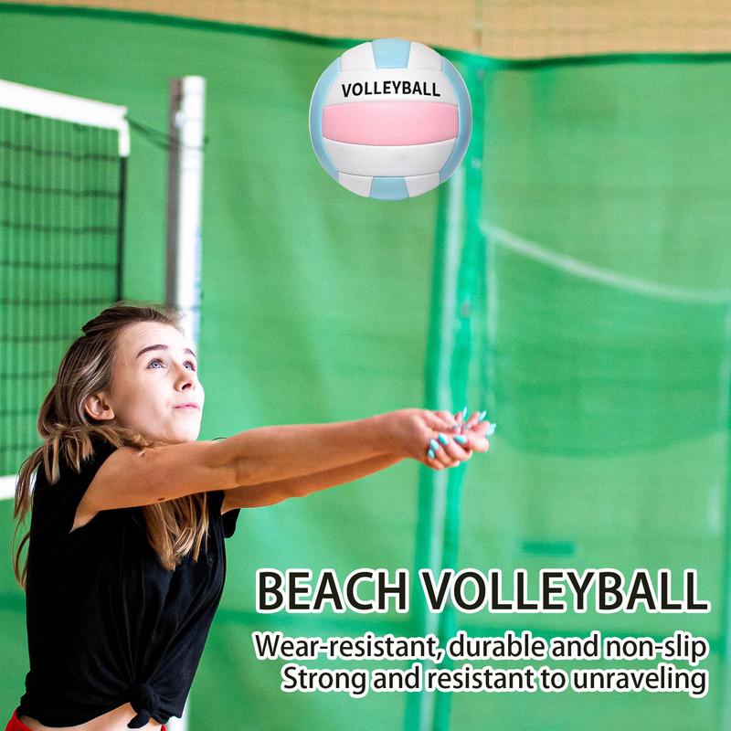Outdoor Beach Volleyball Size 5 Volleyball Professional Training Match Game Ball for Youth Beginners Indoor Practice Ball