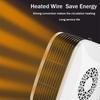 700W Portable Heater Mini Personal Space Warmer Silent Home Office Indoor Heating Camping Any Place Adjustable Thermost