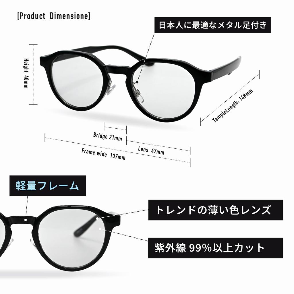 Turf Project Unicrown Panto Fashion GOLF UV400 for Outdoor and Everyday Use TPGC-5048 Sunglasses, Unisex, & CITY, Ultra-Lightweight, Protection, Golf,