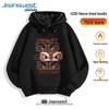 Jeanswest Men's Chinese Style Awakened Lion Hoodie