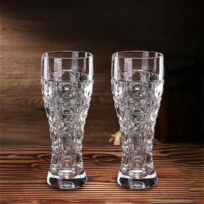 Szklanka do piwa 330ml/500ml z uchem Wytrawne kieliszki do wina Duża pojemność Szklanka do piwa pszenicznego Przezroczysta butelka na wodę