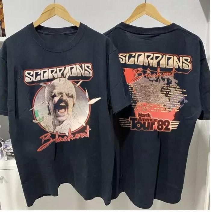 

Vintage Scorpions Band 82 Gift For Fans Black S235XL Shirt LW198 Unisex T-Shirt XXXXL