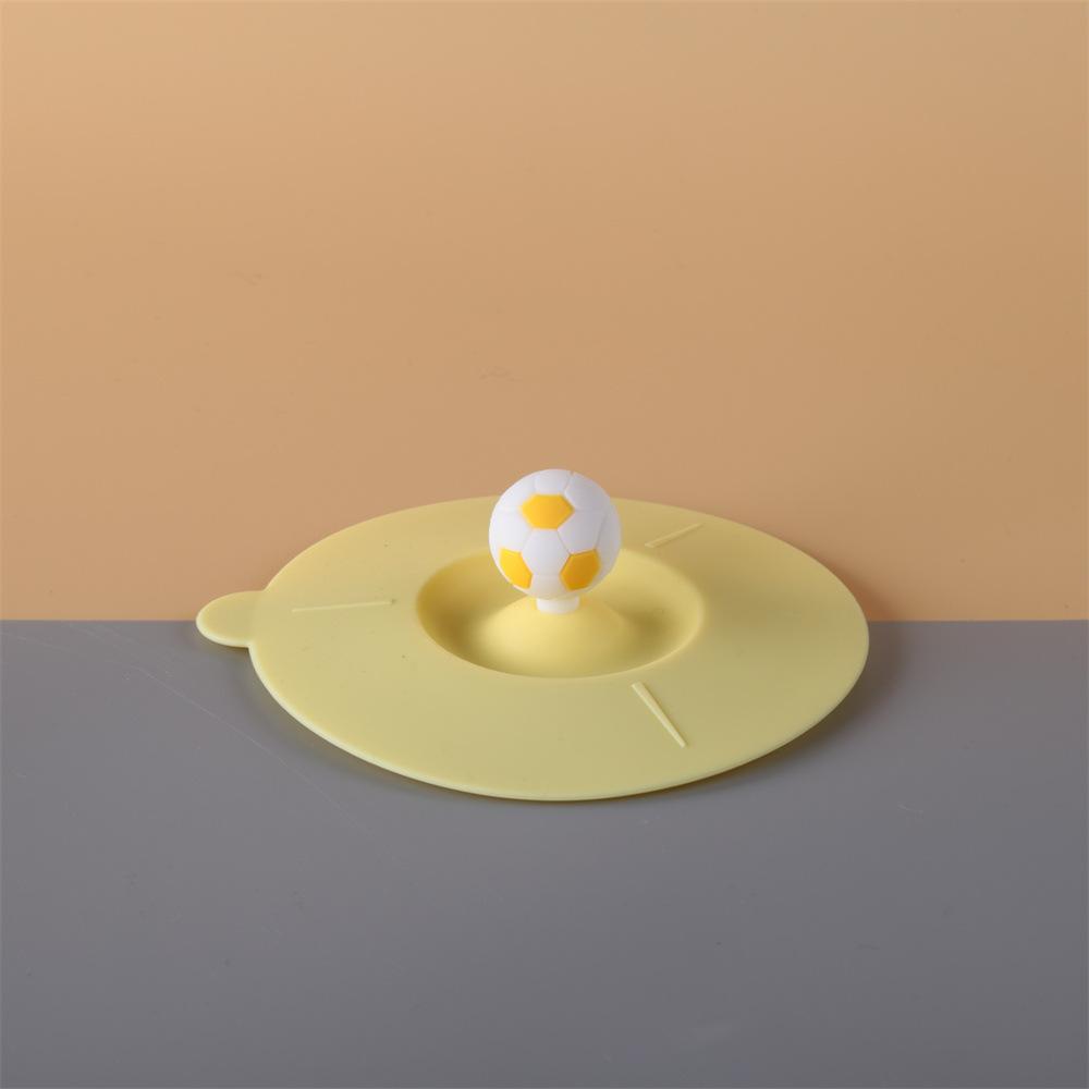 Triangular Division, Shell-shaped Cup Lid, Silicone Cover, Food-grade, Dust-proof, Universal