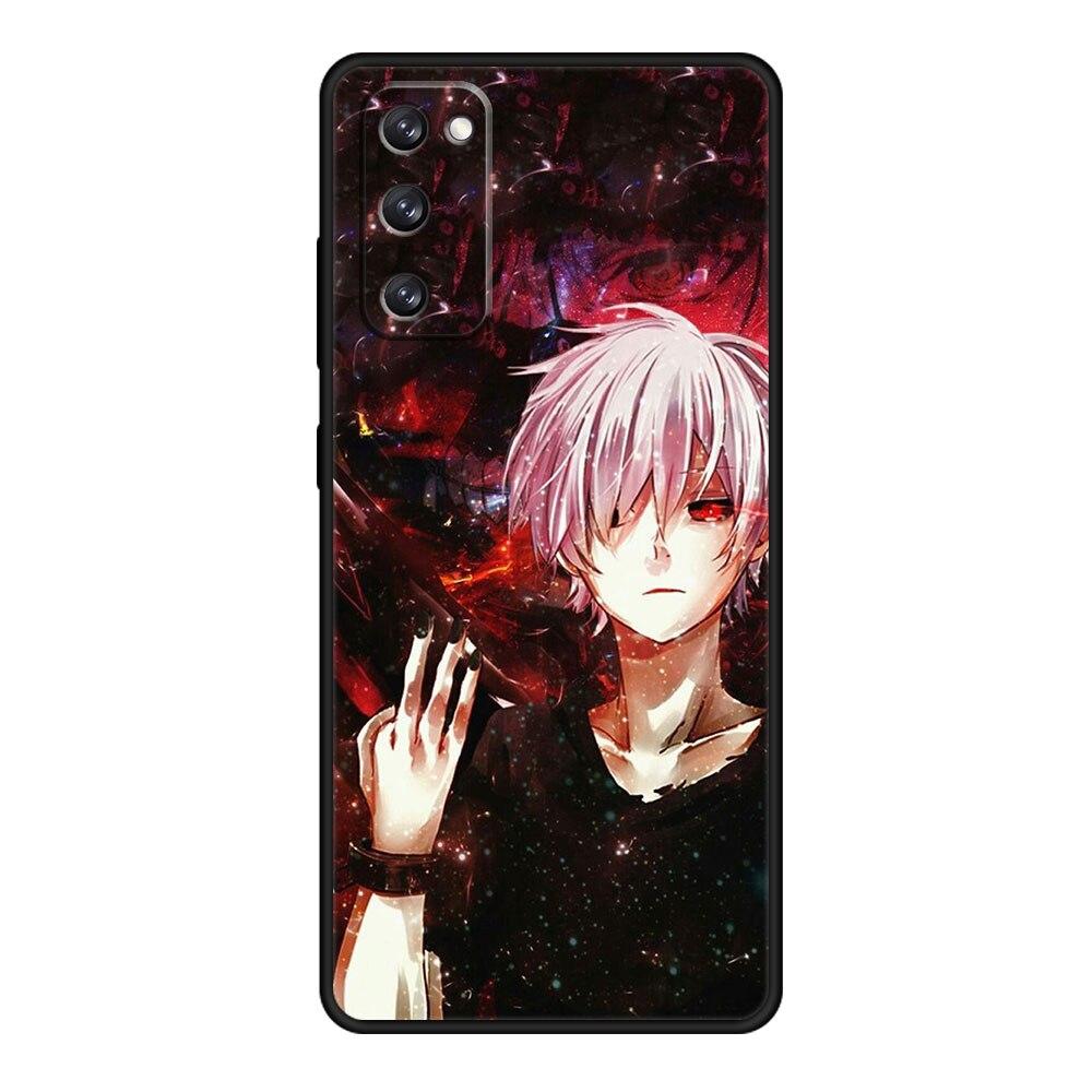 

Мягкий чехол для Samsung S22 Ultra 5G S9 S10 S10e S20 FE 2022 S8 S21 Plus S7, аниме Манга, Токио вурдалаки Samsung S22 5G