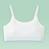 Seamless Soft Training Vest for Growing Puberty GirlsThin Adjustable Shoulder Straps Comfort Developmental Underwear for Kids 10-16 Years Old