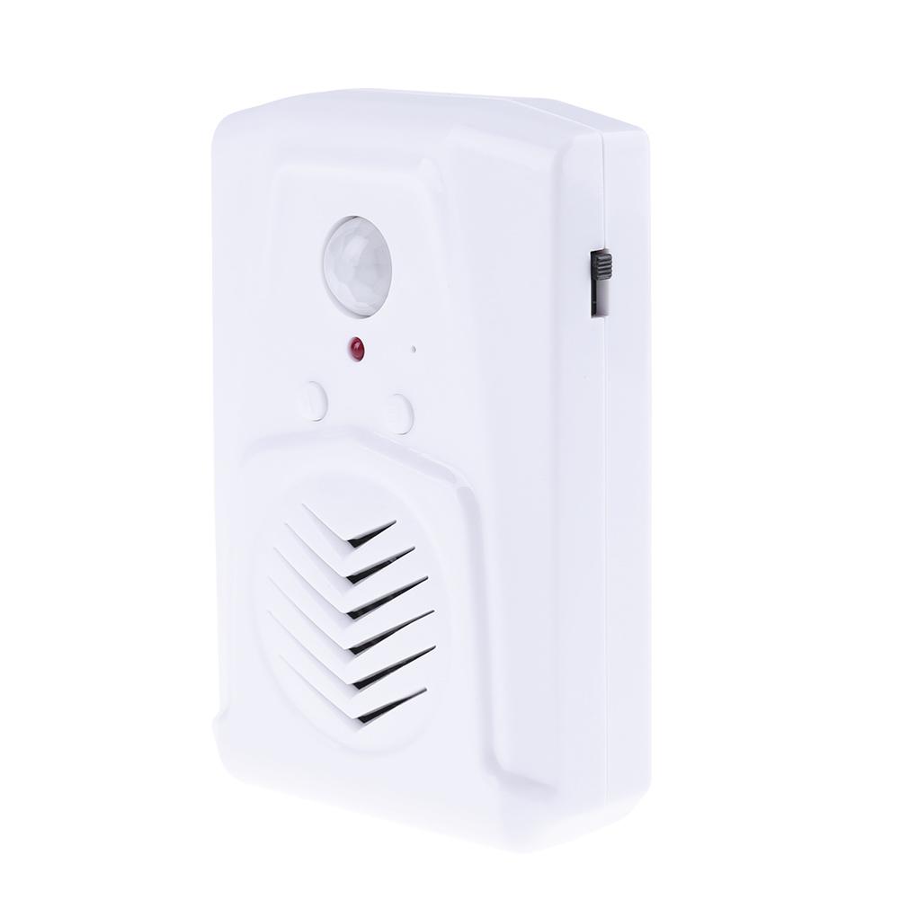 Electric Welcome Recorder Player Replaceable Sound Safety Reminder Doorbell Plastic Battery Powered Burglarproof for Supermarket