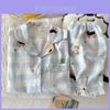 Cloud Cotton Short Pajamas Set With Breathable Fabric For Youth Women Summer Sleepwear
