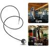 8Pcs Adjustable Pulley Cable Set Cable Gym Hose Sports Home Gym Cable Reel Device  Fitness