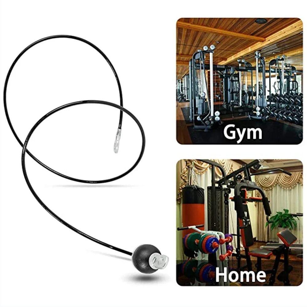 8Pcs Adjustable Pulley Cable Set Cable Gym Hose Sports Home Gym Cable Reel Device  Fitness
