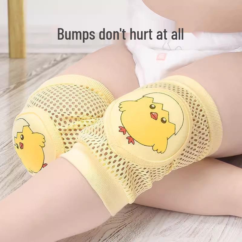 Infant Anti-Slip Knee and Elbow Pads for Crawling and Walking
