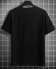 with Kanji casual short sleeves Japanese-style T-shirt print, black, (JP, Alphabet, L, Standard, Black)