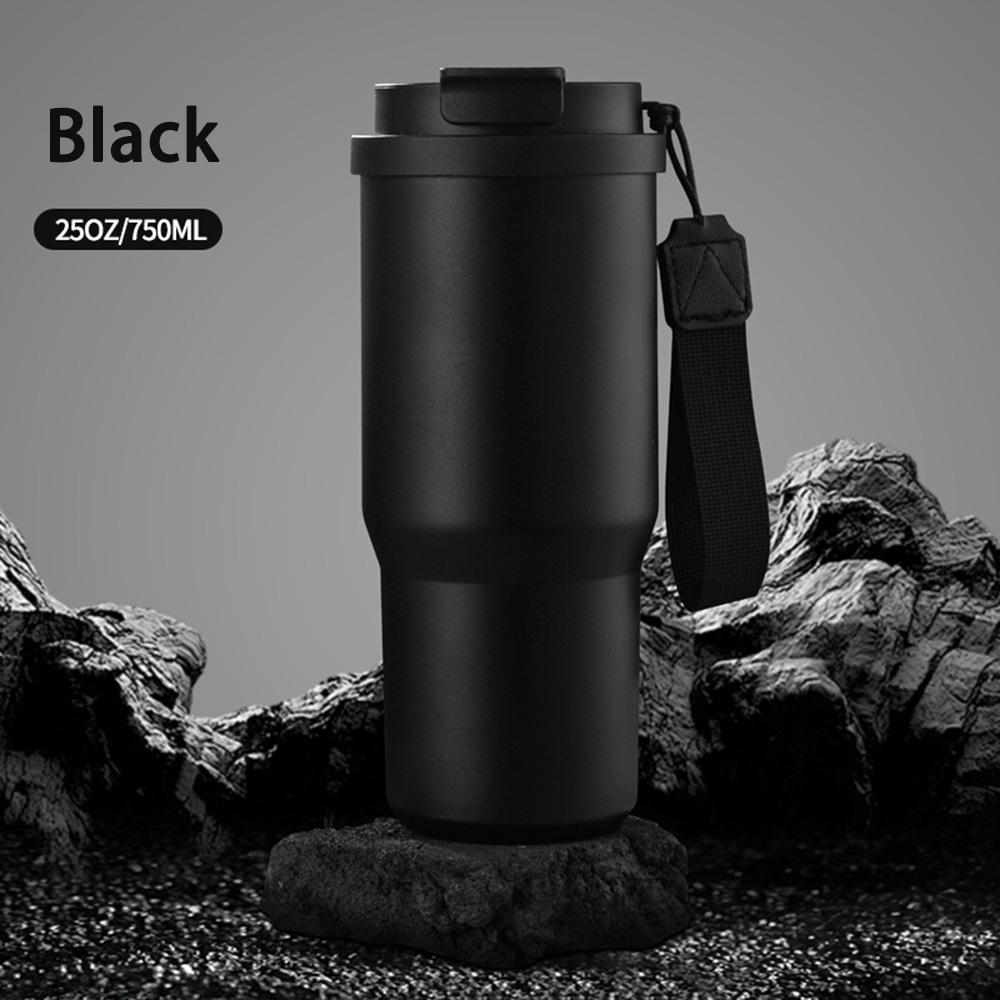 750ml Insulated Cup Large Capacity Vacuum Flask Stainless Steel BPA Free Colorful Travel Tumbler for Outdoor/Gym/Camping/School