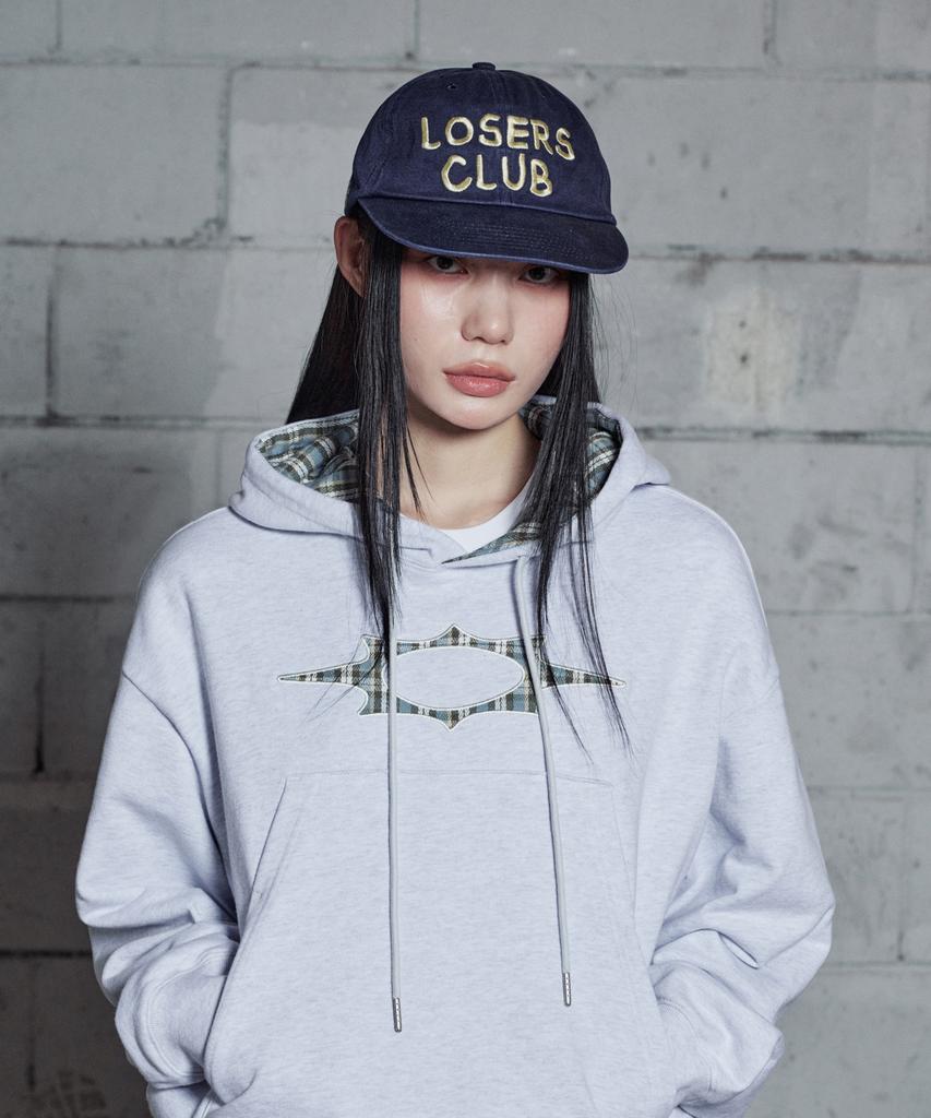 Lujeoseukeulleob Washed Logo Cap Navy