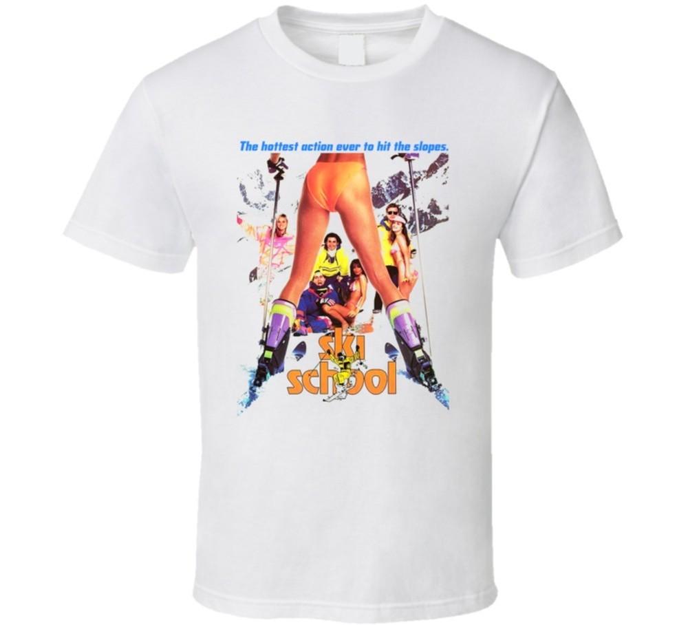 Ski School 80s Teen Comedy Movie Funny Fan T Shirt Unisex T-Shirt XXXL