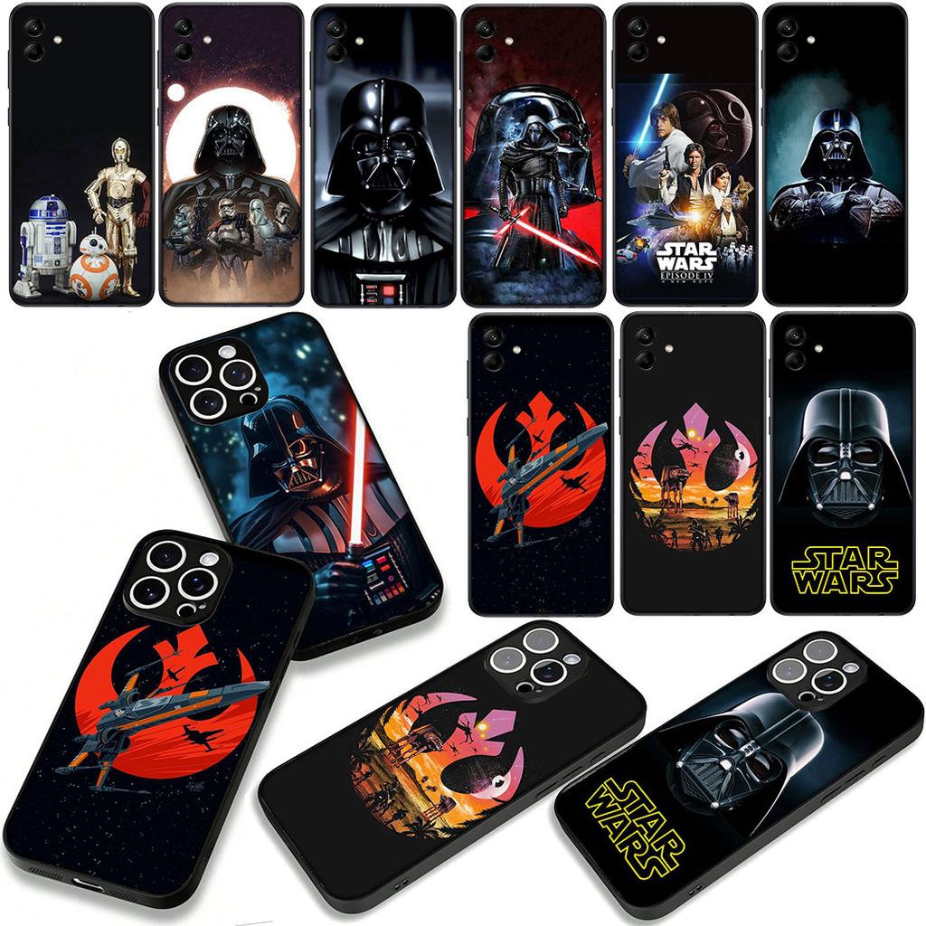 Phone Cover for Samsung Galaxy S25 S23 S22 S24 FE Ultra Plus A56 A05 A06 A15 A16 A57 S7 Edge Case Movie Stars Darths Wars Vaders