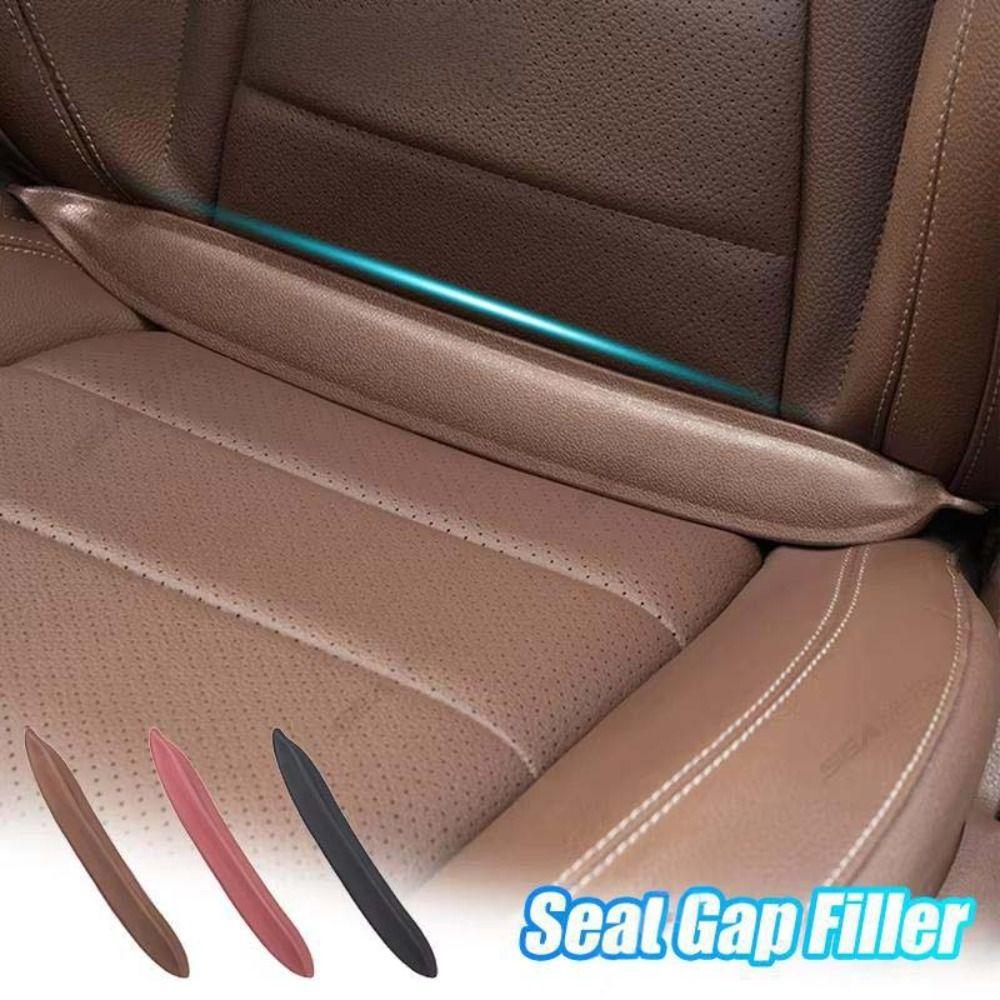 New Plug-In Car Seat Gap Filler Elastic PU Dust-proof Seat Gap Filler Universal Leak-proof Car Between Seat Blocker Car Supplies