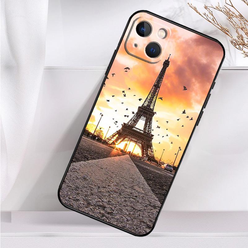 Paris Eiffel Tower France Shockproof Case For iPhone 17 Pro Max 11 14 15 16 Plus 12 13 Mini 16e 17 Air Phone Cover