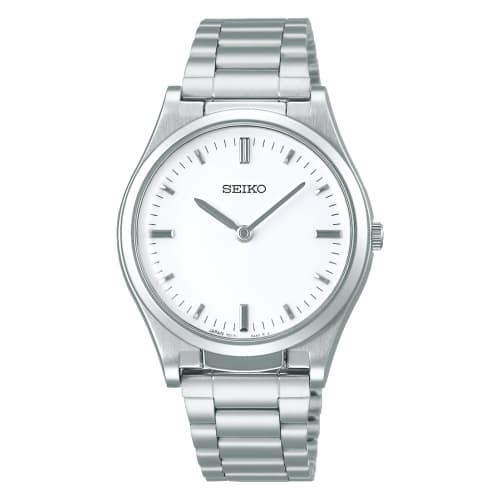 

Seiko Watch SQBR019 Men s Tactile Watch, Silver