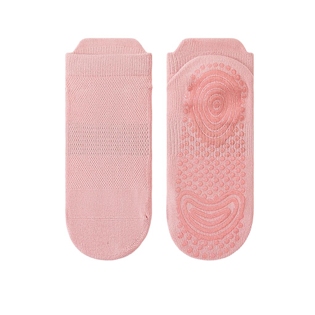 Women's Low Cut Non Slip Socks for Indoor Use Breathable Sweat Absorbent Yoga Socks with Grip Bottom for Exercise and Daily Wear