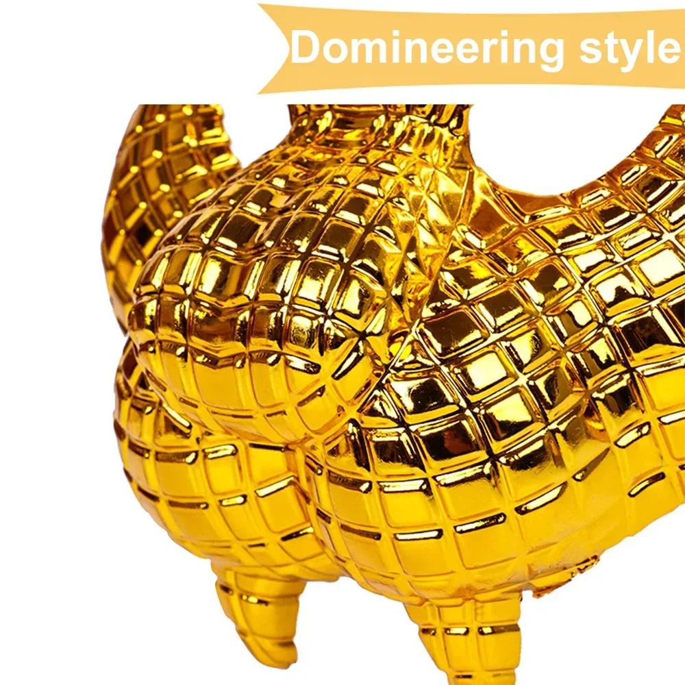 Exotic Golden Leopard Mask for Halloween & Stage Shows - Animal Cosplay Accessory