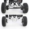 Aluminum Front Rear Portal Axle Complete Set+Brass Knuckle Cover For FMS FCX24 Power Wagon K5 FCX18 LC80 RC Crawler Upgrade Part