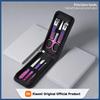 Gradient Nail Clipper 6/9 Pcs Set Stainless Steel Manicure & Pedicure Kit with Nano Gradient Portable Precision Grooming Tools