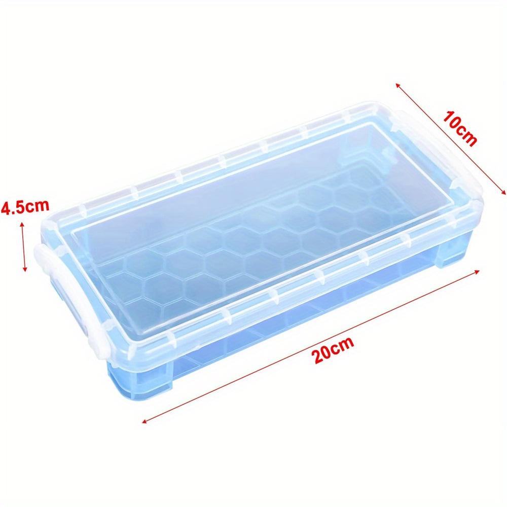 1PCS Large Capacity Pencil Box Minimalist Style Storage Organizer Box Painting Pencils Storage Box Office Supplies