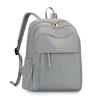 Mochila de Nylon Repelente à Água de Grande Capacidade Mochila Multifuncional Feminina