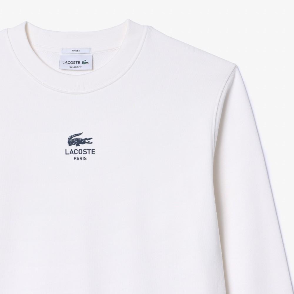 Lacoste Men's Soft Branding Crewneck Sweatshirt SH2736-54N70V
