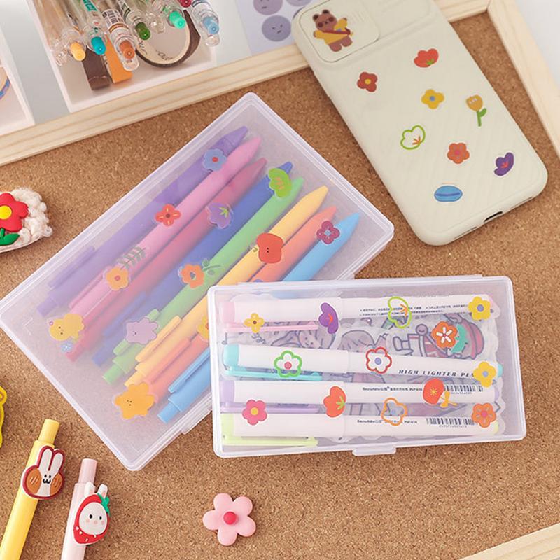 

Прозорий настільний органайзер для канцелярських товарів, пенал, стрічки, наклейки, футляр для зберігання A2