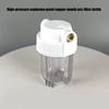 Bouteille Filtre Machine à Boire Robinet Eau Préfiltre Épaisse 5 pouces Transparente Bouteille Filtre Accessoires Purificateurs d'Eau